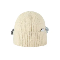 13De Marzo Hangout Friends Knit Beanie Beige