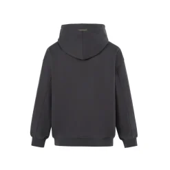 13De Marzo Logo Pendent Hoodie Grey