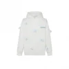 13 De Marzo Luminous Plush Rabbit Hoodie White
