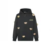 13 De Marzo Luminous Plush Bear Hoodie Dark Grey