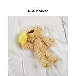 13De Marzo Mini Bears Star Luminous Down Jacket White
