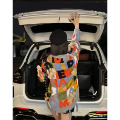 13De Marzo Multi-Color Logo Knit Sweater