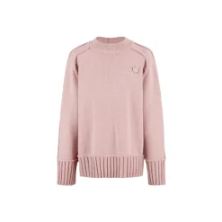 13De Marzo Palda Bear Embossment Knit Sweater Pink