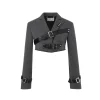 13De Marzo Plush Bear Belt Short Suit Jacket