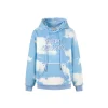 13De Marzo Plush Bear Blue Angel Chain Hoodie