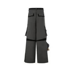 13De Marzo Plush Bear Cargo Pants Grey