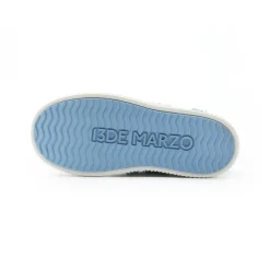 13De Marzo Plush Bear Denim Biscuits Sneaker Blue