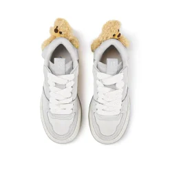 13De Marzo Plush Bear Thick Sole Sneaker Grey