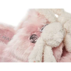 13De Marzo Plush Rabbit Furry Slipper Pink