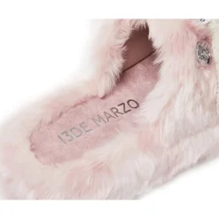 13De Marzo Plush Rabbit Furry Slipper Pink