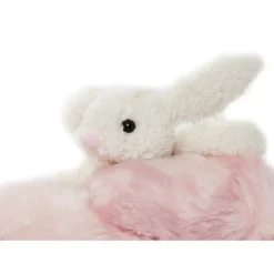 13De Marzo Plush Rabbit Furry Slipper Pink
