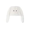 13De Marzo Rabbit Doll Fuzzy Bucket Hat White