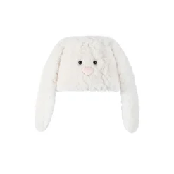 13De Marzo Rabbit Doll Fuzzy Bucket Hat White