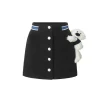 13De Marzo Vintage Baseball Skirt Black