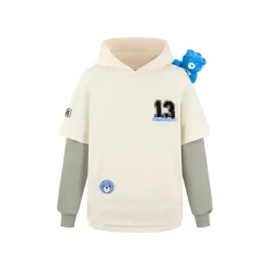 13De Marzo X Care Bears Fake-2-Piece 1982 Hoodie White