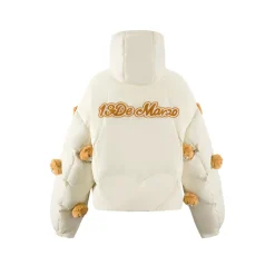 13De Marzo X Care Bears Luminous Down Jacket Cream