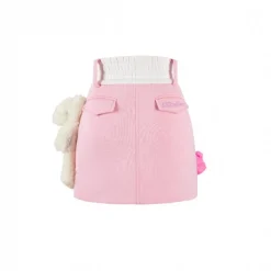 13De Marzo X Care Bears Zip Up Skirt Pink