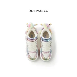 13De Marzo X INSTINCTOY Crystal Bear Rainbow Sneaker