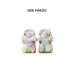 13De Marzo X INSTINCTOY Crystal Bear Rainbow Sneaker