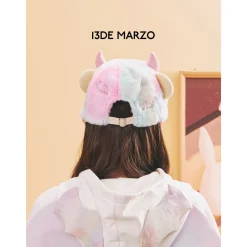 13De Marzo X INSTINCTOY Rainbow Gradient Bear Cap
