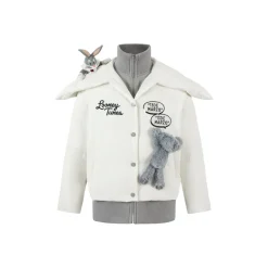 13De Marzo X Looney Tunes Bugs Bunny Down Jacket White
