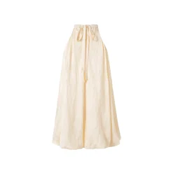 Diana Vevina Floral Texture Jacquard Satin Halter Dress