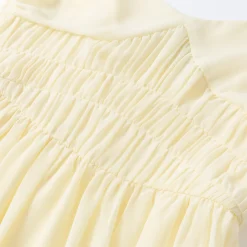 Diana Vevina Irregular Lace Sling Long Dress