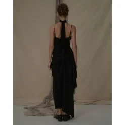 Elywood Destructed Flutter Piece Camisole Long Dress