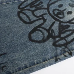 Fordare Bear Graffiti Oversized Jeans