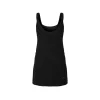 Herlian Twist A-Line Knitted Vest Dress Black