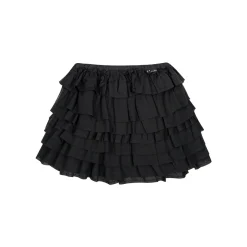Kroche A-Line Ballet Fluffy Skirt Black