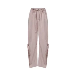 Kroche Bow Ties Thin Cargo Pants Pink