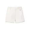 Kroche Lace Edge Suit Short White