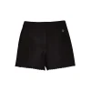 Kroche Lace Edge Suit Short Black