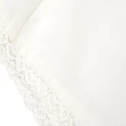 Kroche Lace Edge Suit Short White