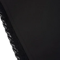 Kroche Lace Edge Suit Short Black