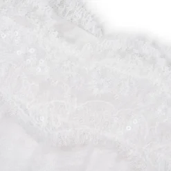 Kroche Lace Patchwork Irregular Cutting Sling Dress