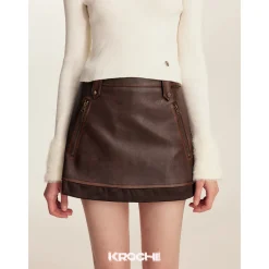 Kroche Millard Eco-Friendly Rose Button Skirt