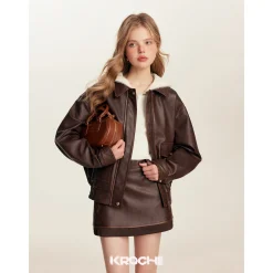 Kroche Millard Eco-Friendly Rose Button Skirt