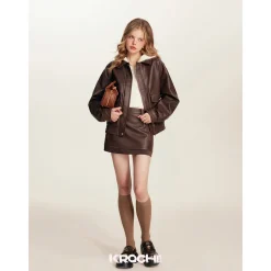 Kroche Millard Eco-Friendly Rose Button Skirt