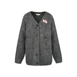 Liilou Cozy Woolen Knit Oversized Cardigan