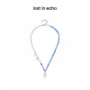 Lost In Echo Asymmetrical Pearl Necklace