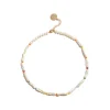 Lost In Echo Bead Chain Colored Baroque Pearl Necklace