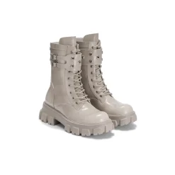 Lost In Echo Belt Platform Boots Sand