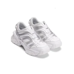 Lost In Echo Color Blocked Retro Sneaker White