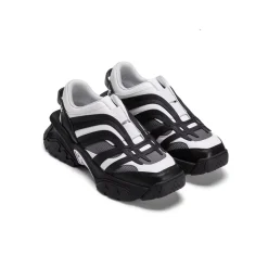 Lost In Echo Color Blocked Retro Sneaker Black/White