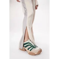 Lost In Echo Color Blocked Retro Sneaker Green