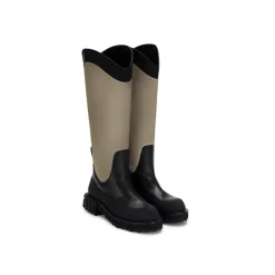 Lost In Echo Heel Cavalry Boots Sand