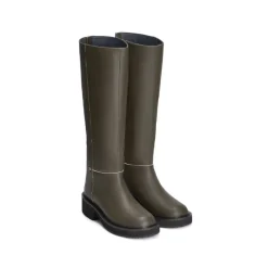 Lost In Echo High Cavalry Boots Olive Green
