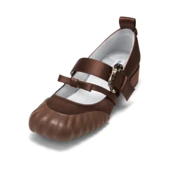 Lost In Echo Square Toe Ballet Mary Jane Caramel